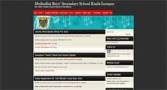 Desktop Screenshot of mbsskl.edu.my